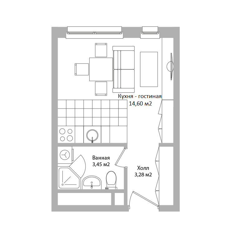 Планировка ARIUS-RESIDENCE
