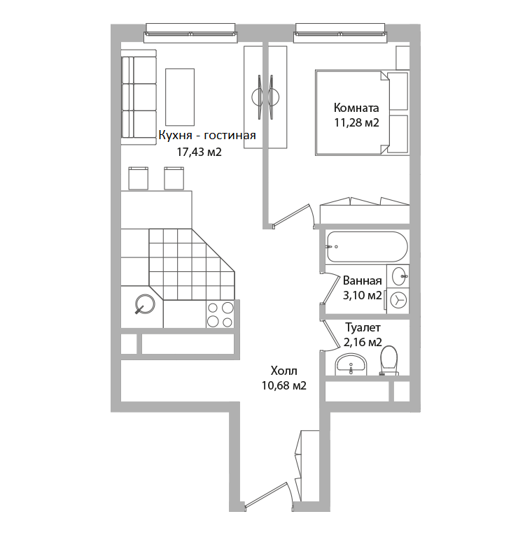 Планировка ARIUS-RESIDENCE